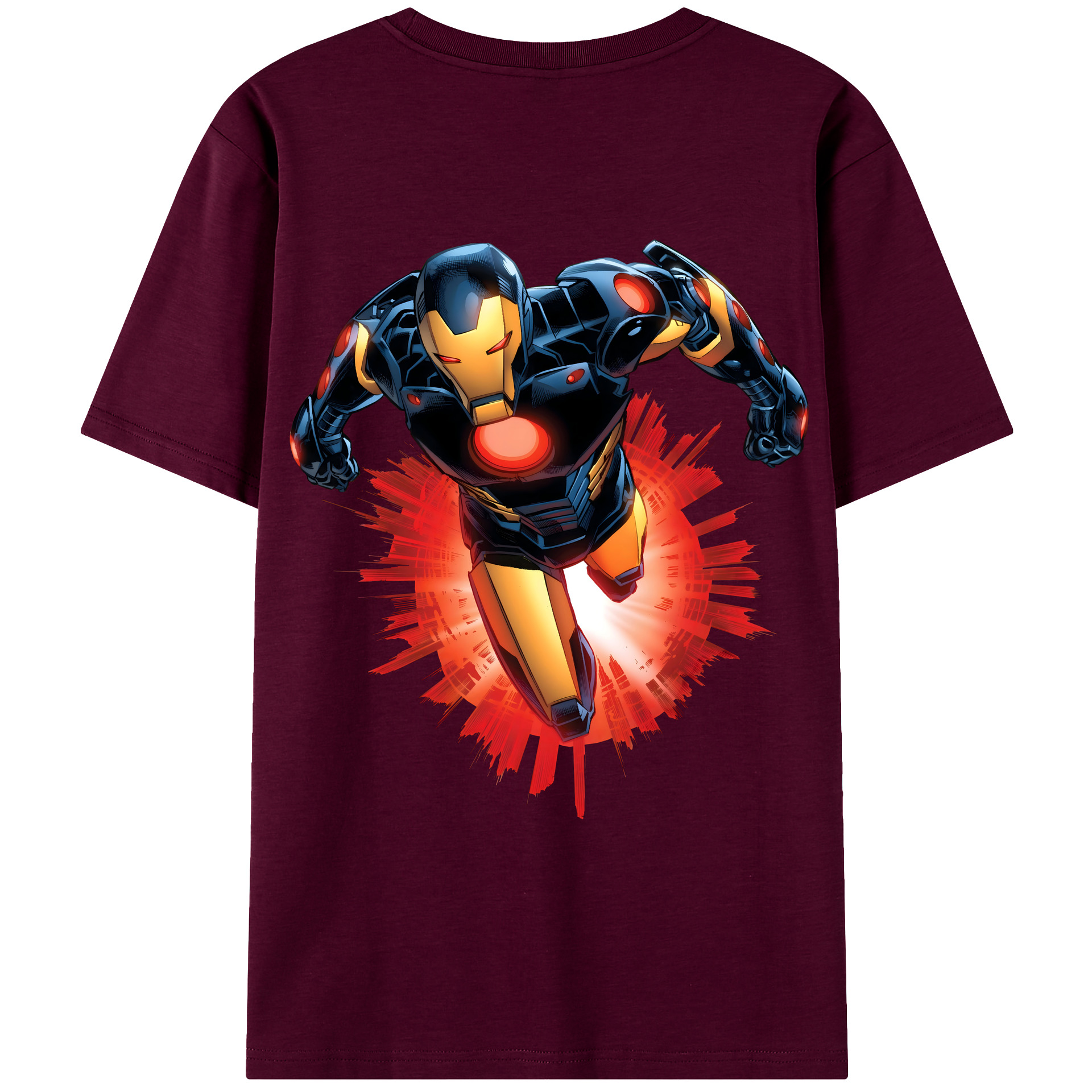（画像用） アベンジャーズ The Avengers レディース半袖Tシャツ(バックプリント)